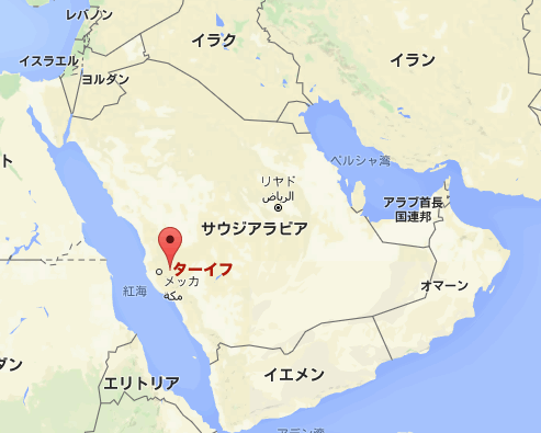 taaif-saudi-map