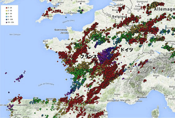 lightning-europe-map
